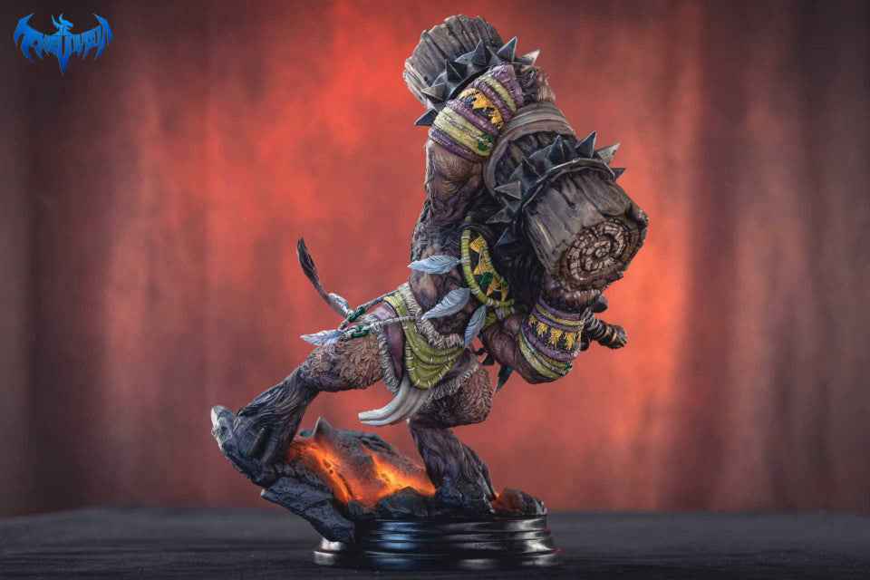 World of Warcraft Toys Evolution Studio Tauren Resin Statue