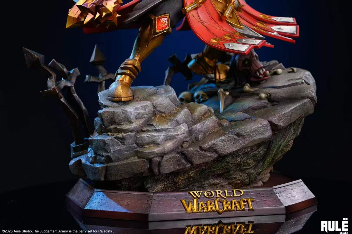 World of Warcraft Alue Studio Judgement Armor Resin Statue