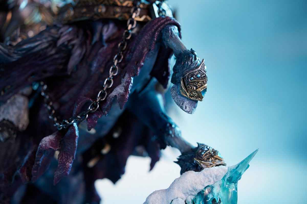 World of Warcraft Blizzard Entertainment Lich King & Invincible BLZ009 Licensed Resin Statue