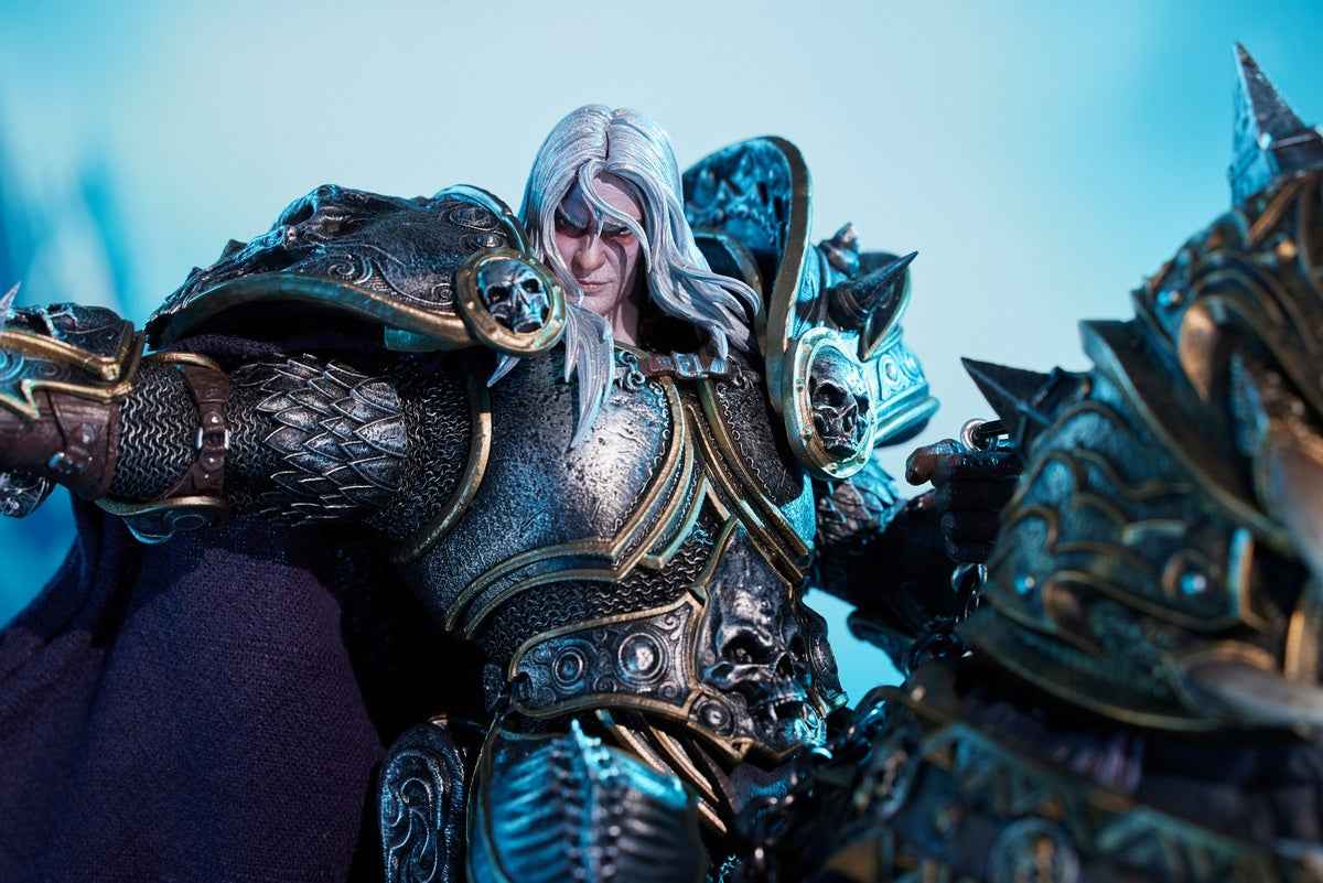 World of Warcraft Blizzard Entertainment Lich King & Invincible BLZ009 Licensed Resin Statue