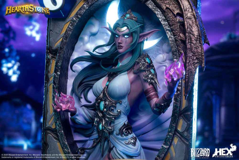 World of Warcraft Blizzard x Hex Collectibles Hearthstone Tyrande Whisperwind Licensed Resin