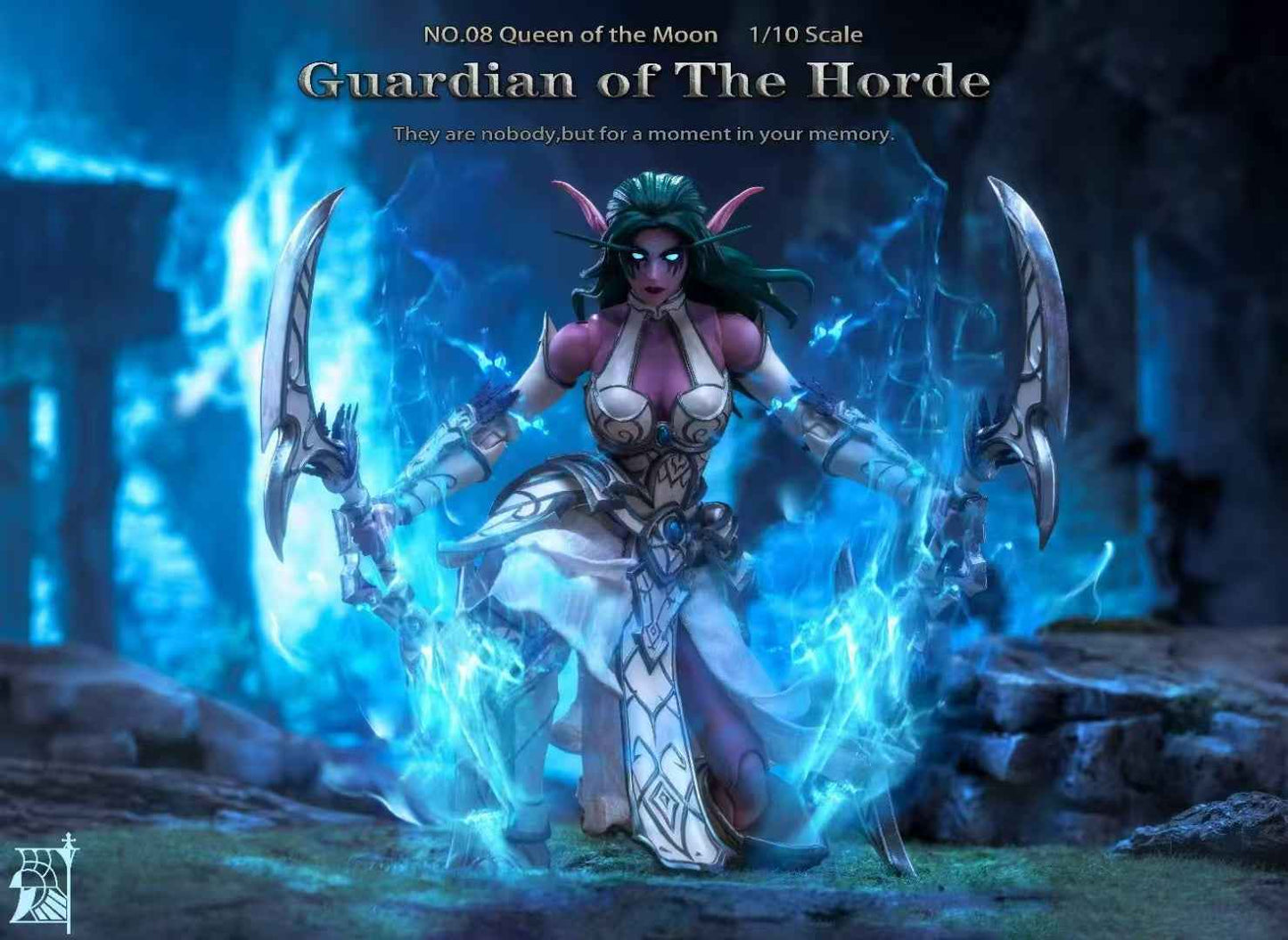 World of Warcraft ~ Grey Knight Studio ~ Queen of the Moon ~ Action Figure - Santoryu Resins Collectors