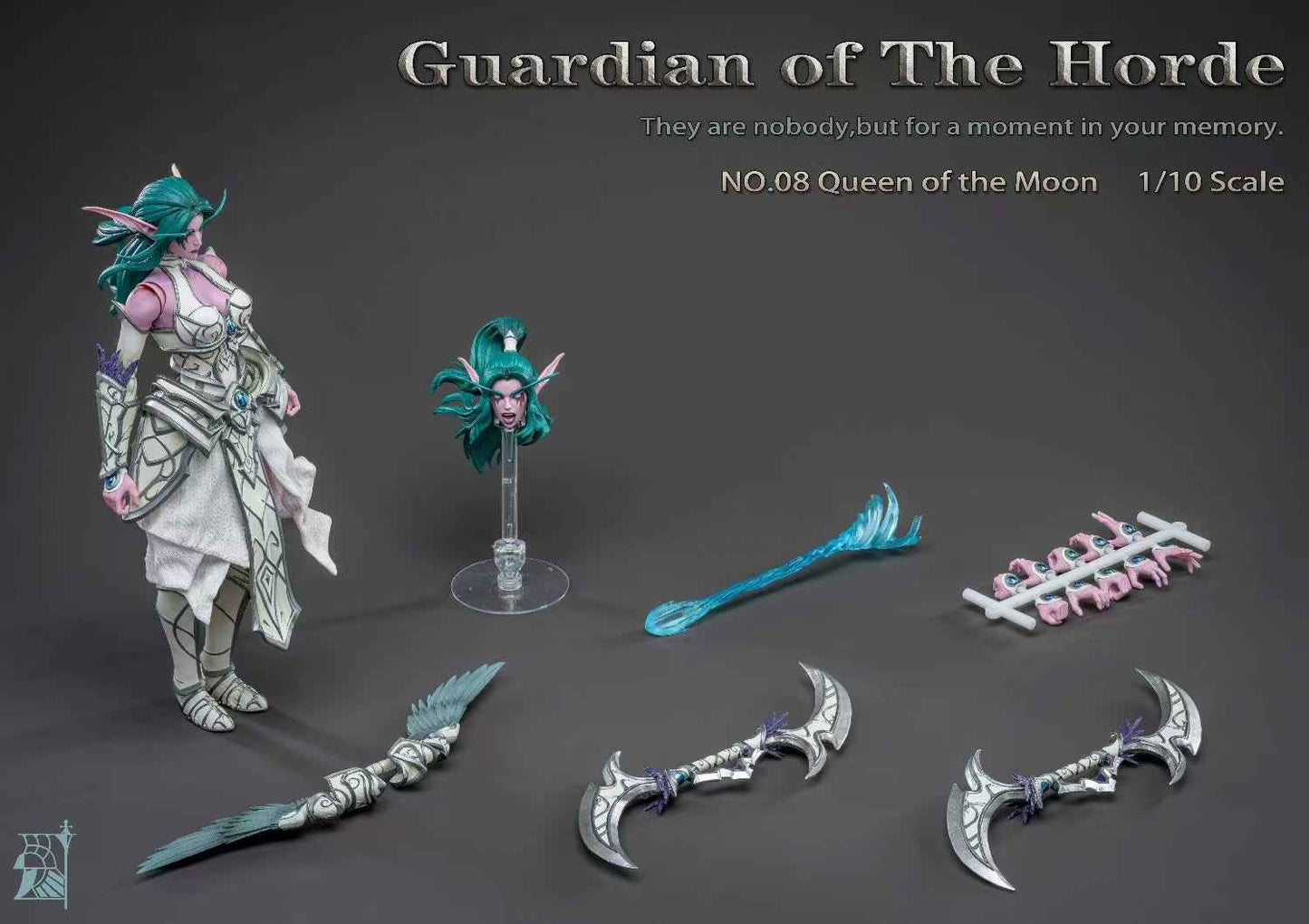 World of Warcraft ~ Grey Knight Studio ~ Queen of the Moon ~ Action Figure - Santoryu Resins Collectors
