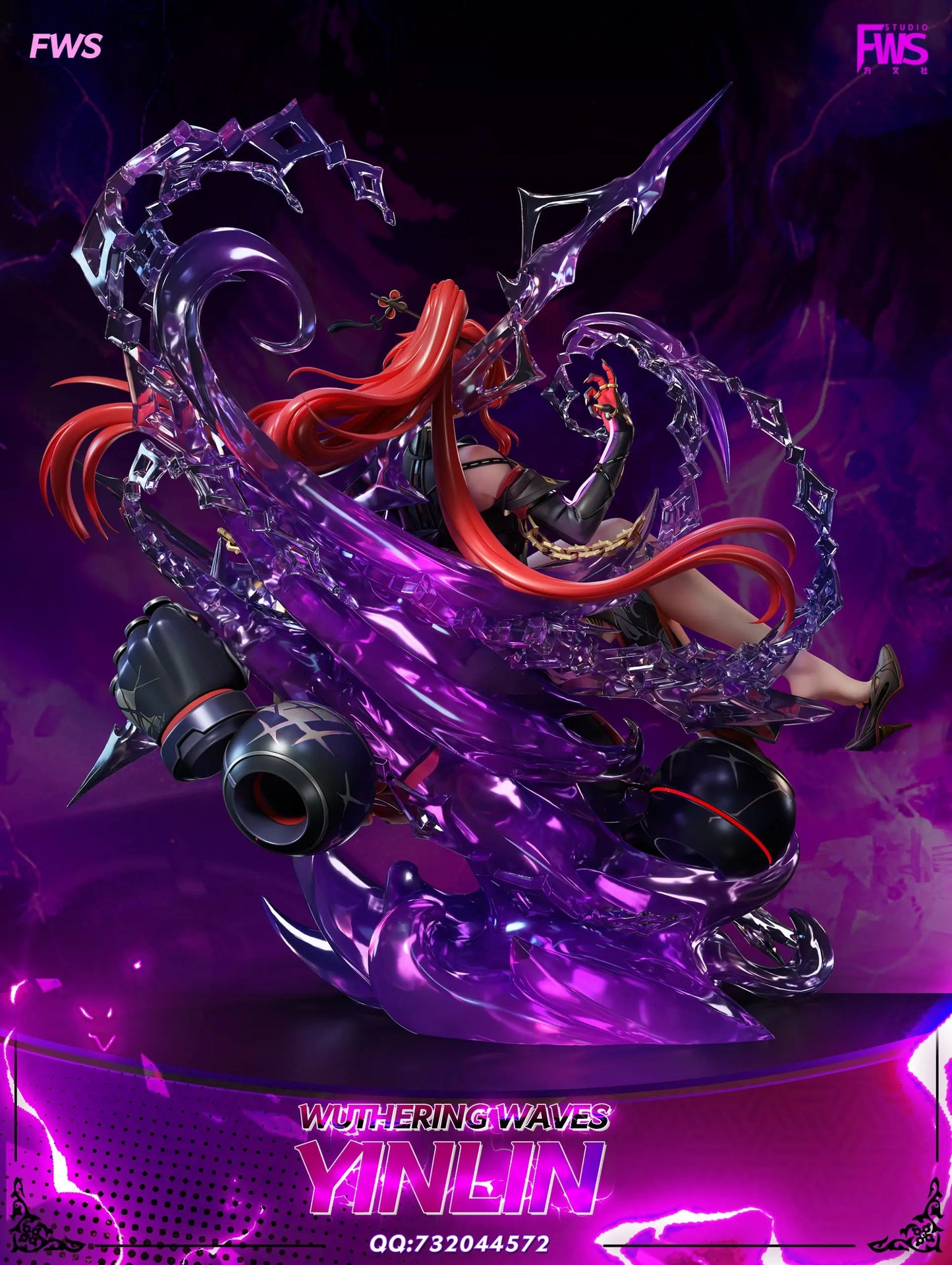 Wuthering Waves FWS Studio YinLin Resin Statue