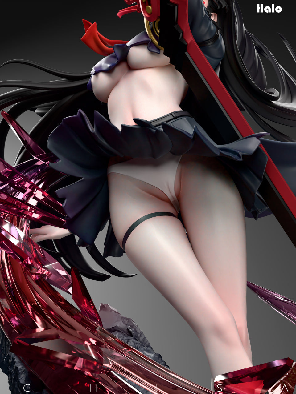 Wuthering Waves Halo Studio Chisa Resin Statue