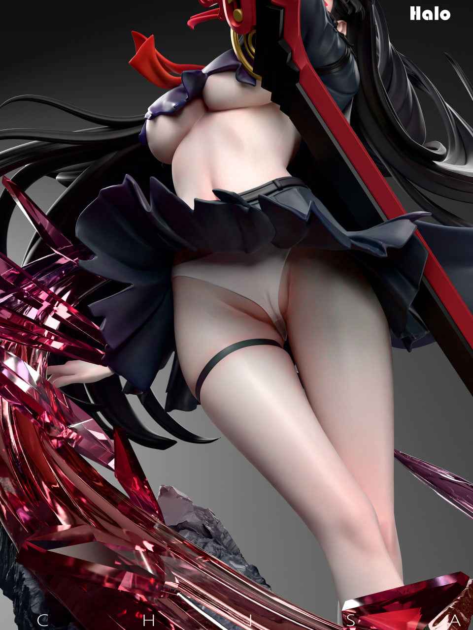 Wuthering Waves Halo Studio Chisa Resin Statue