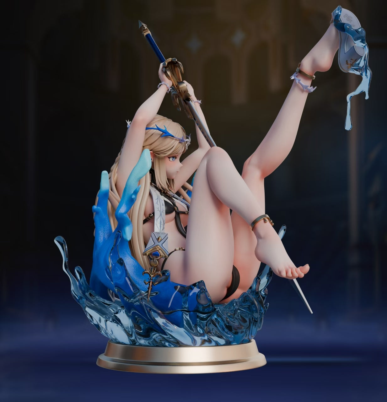 Wuthering Waves Mi Yin Studio Cartethyia Resin Statue