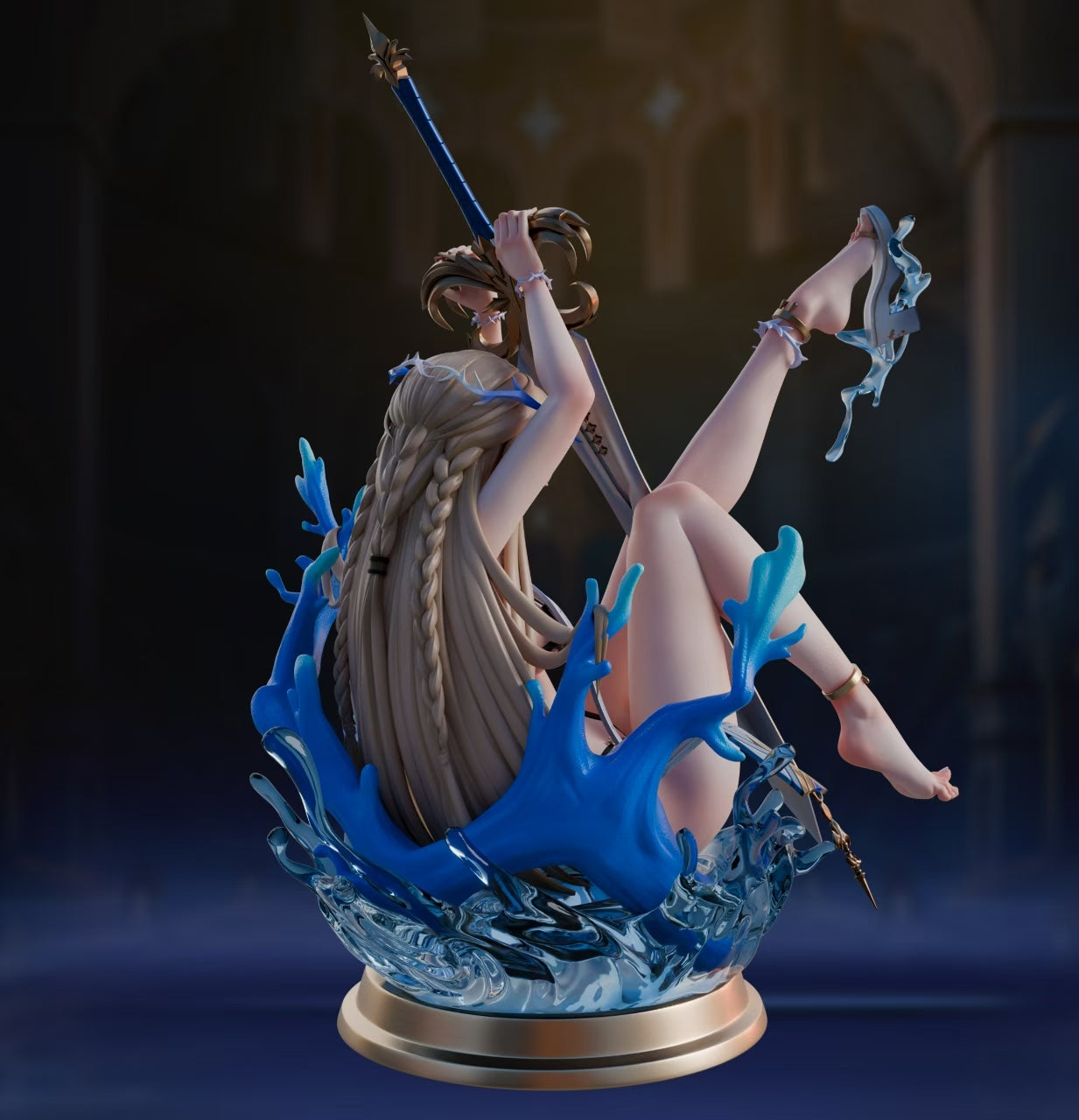 Wuthering Waves Mi Yin Studio Cartethyia Resin Statue
