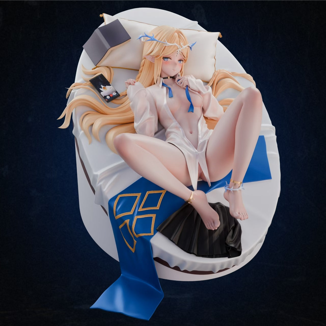Wuthering Waves QBYGZ Studio Cartethyia at Home Resin Statue