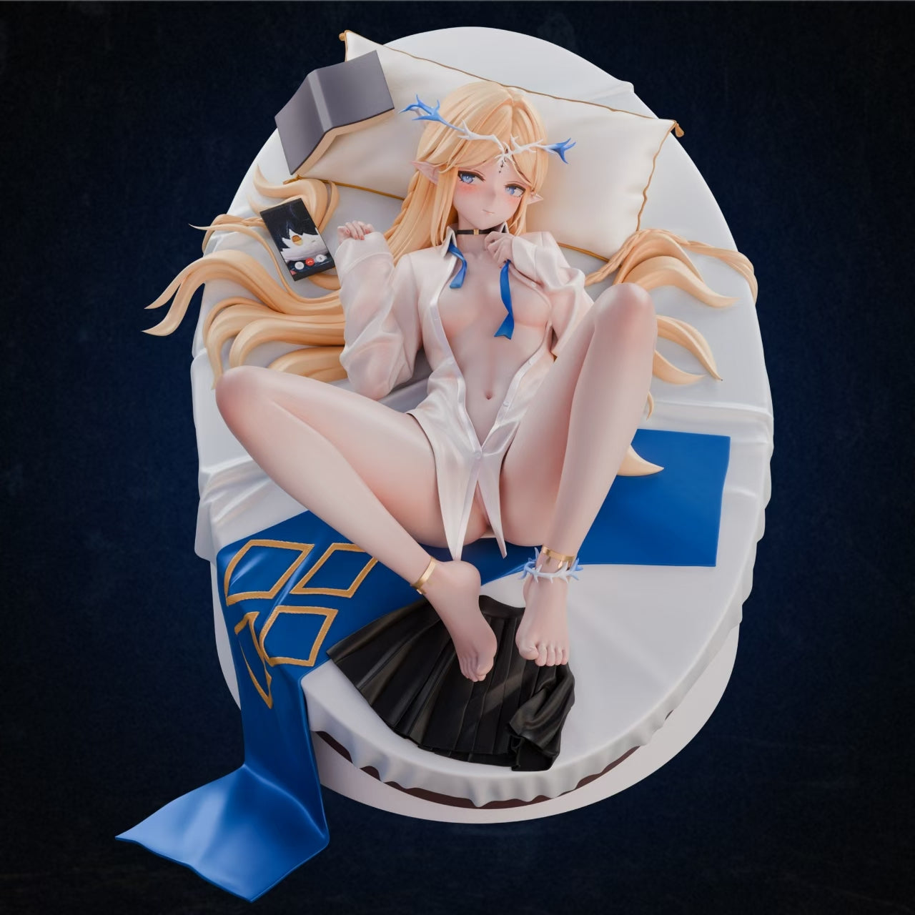 Wuthering Waves QBYGZ Studio Cartethyia at Home Resin Statue