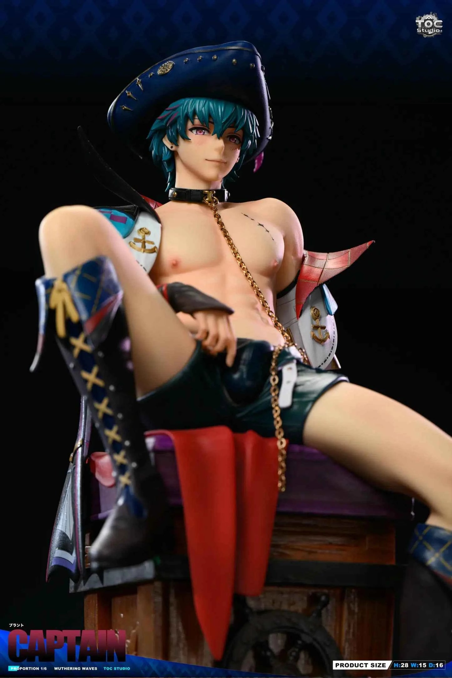 Wuthering Waves TOC Studio Captain Brant +18 Resin Statue