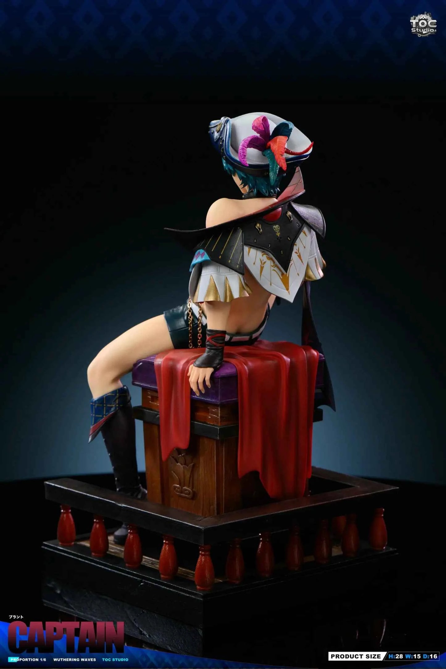 Wuthering Waves TOC Studio Captain Brant +18 Resin Statue