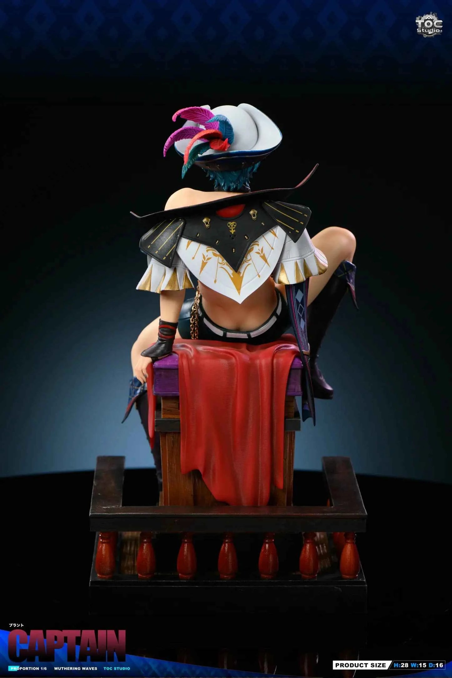 Wuthering Waves TOC Studio Captain Brant +18 Resin Statue