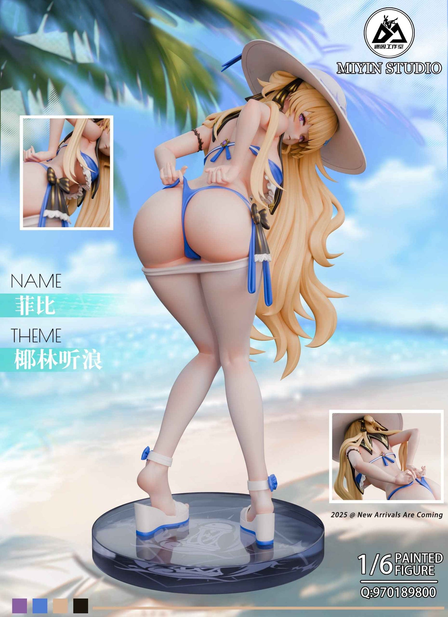 Wuthering Waves ~ Mi Yin Studio ~ Swimsuit Phoebe ~ Resin Statue - Santoryu Resins Collectors