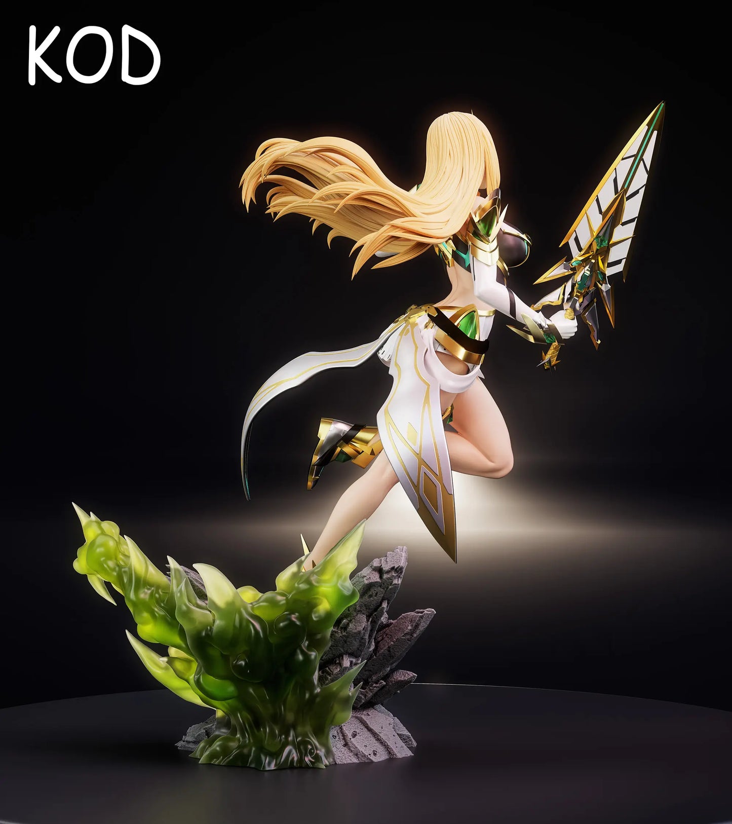 Xenoblade Chronicles Kod Studio Mythra Light Mech Resin Statue
