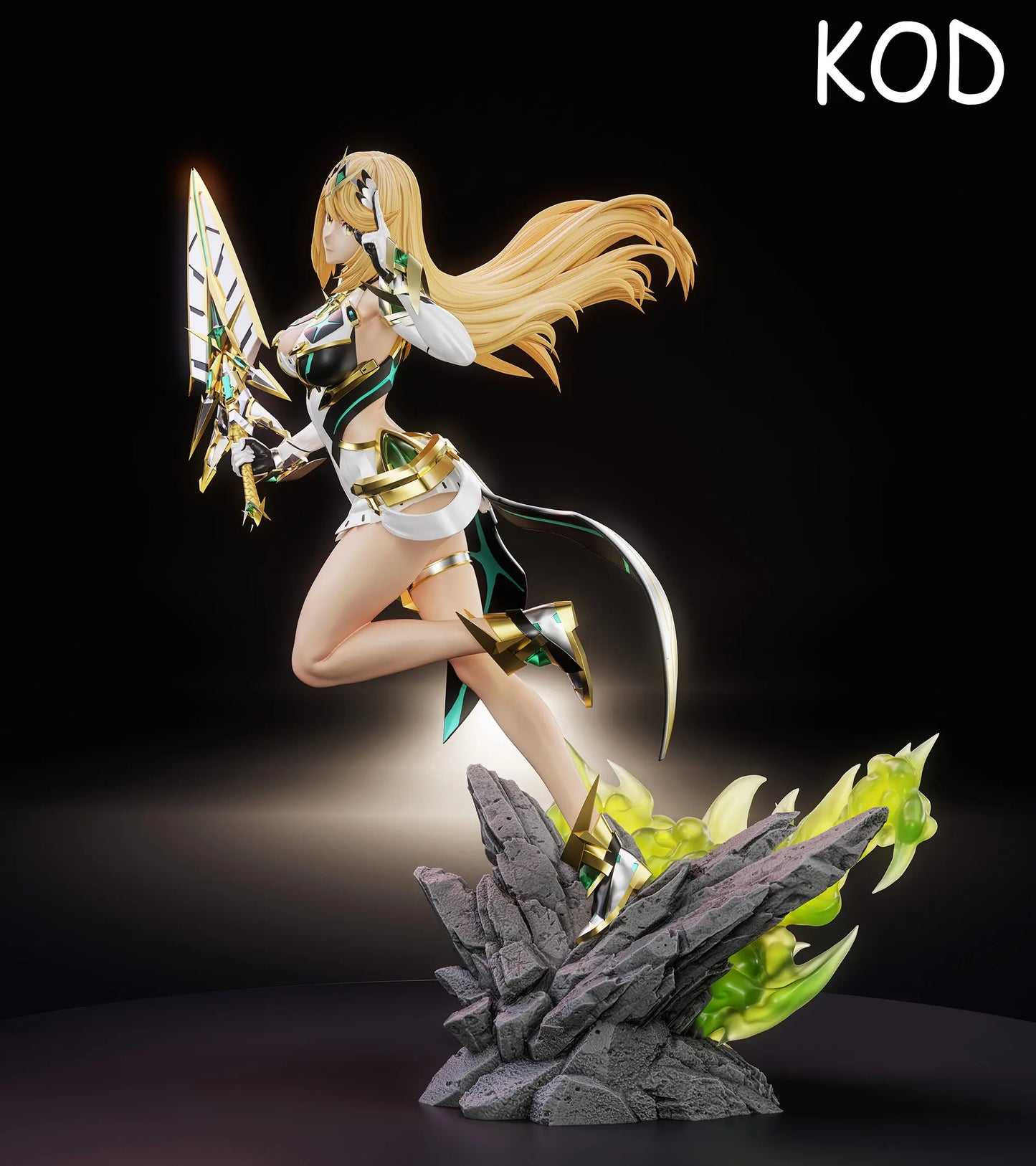 Xenoblade Chronicles Kod Studio Mythra Light Mech Resin Statue