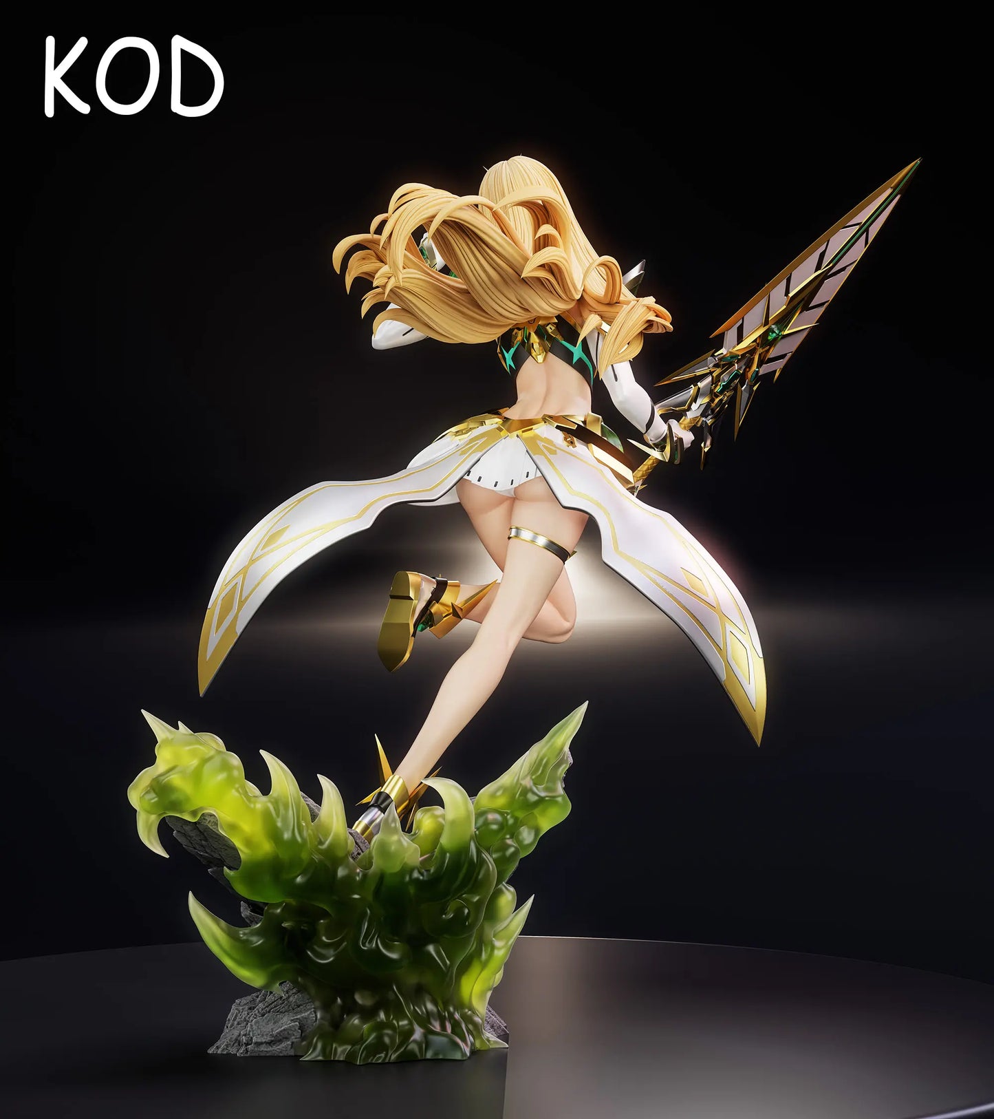 Xenoblade Chronicles Kod Studio Mythra Light Mech Resin Statue