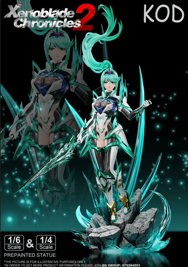 Xenoblade Chronicles Kod Studio Pneuma Light Mech Resin Statue