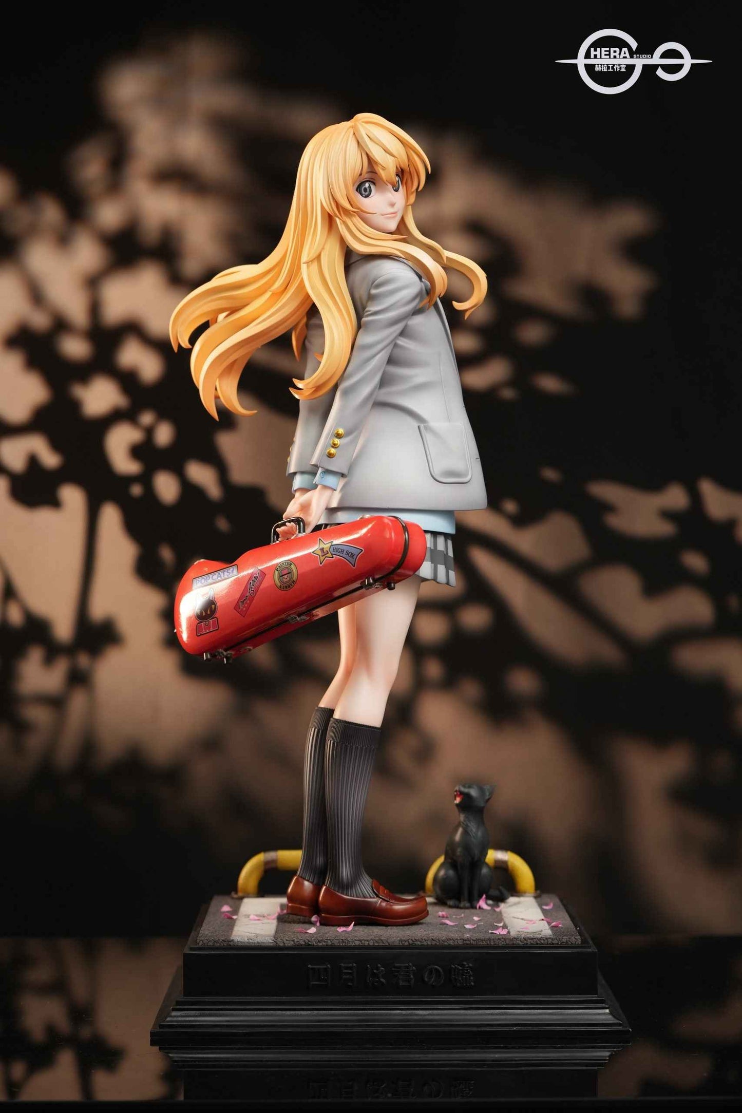 Your Lie in April ~ HeRa Studio ~ Kaori Miyazono "Shigatsu wa kimi no uso" ~ Resin Statue - Santoryu Resins Collectors