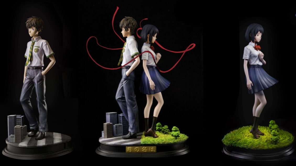 Your Name Cake Studio Taki Tachibana & Mitsuha Miyamizu Resin Statue