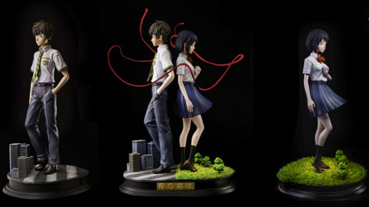 Your Name Cake Studio Taki Tachibana & Mitsuha Miyamizu Resin Statue