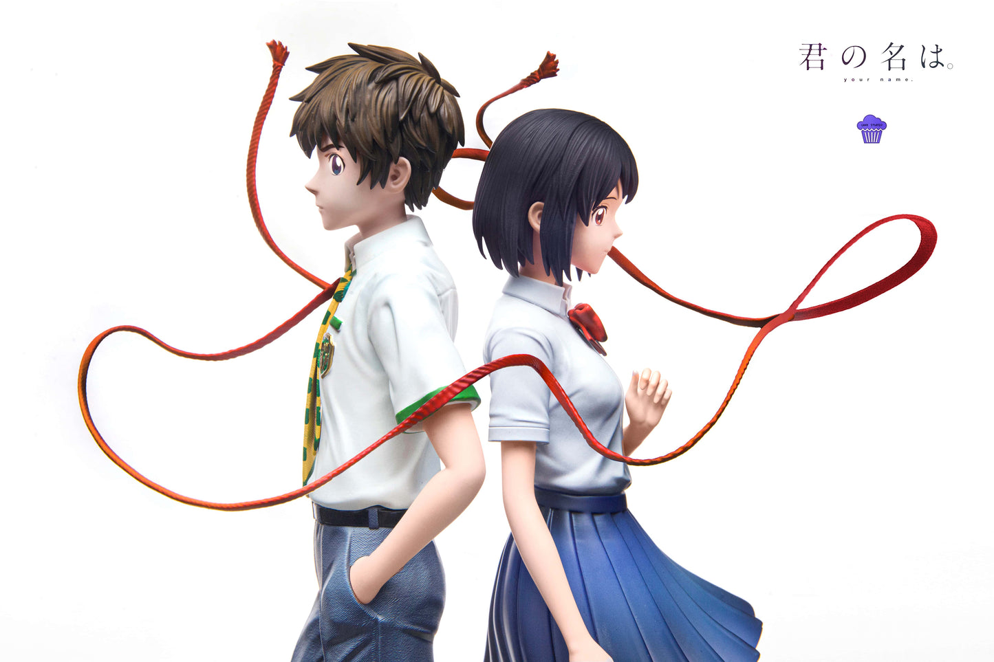 Your Name Cake Studio Taki Tachibana & Mitsuha Miyamizu Resin Statue