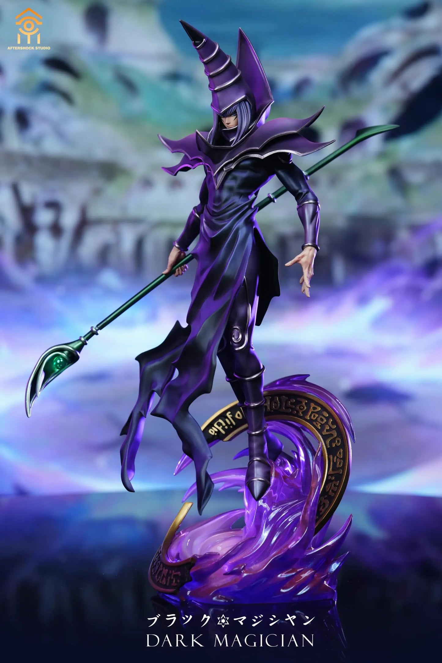 Yu-Gi-Oh! Aftershock Studio Dark Magician Resin Statue