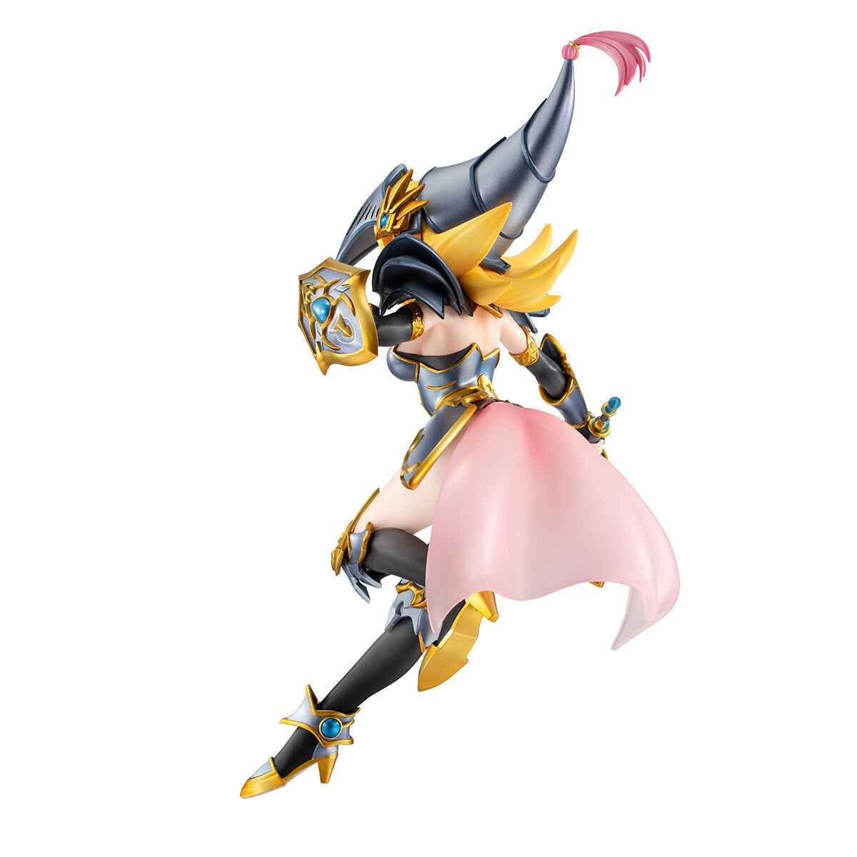 Yu-Gi-Oh! MegaHouse Duel Monsters Ryuukishi Black Magician Girl Art Works Monsters Licensed PVC Figure