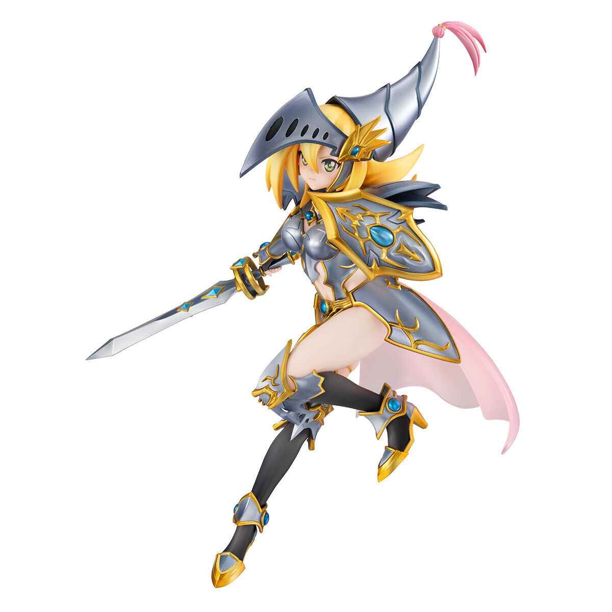 Yu-Gi-Oh! MegaHouse Duel Monsters Ryuukishi Black Magician Girl Art Works Monsters Licensed PVC Figure
