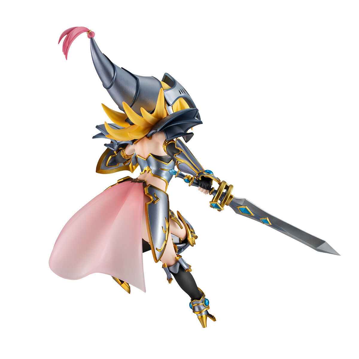 Yu-Gi-Oh! MegaHouse Duel Monsters Ryuukishi Black Magician Girl Art Works Monsters Licensed PVC Figure