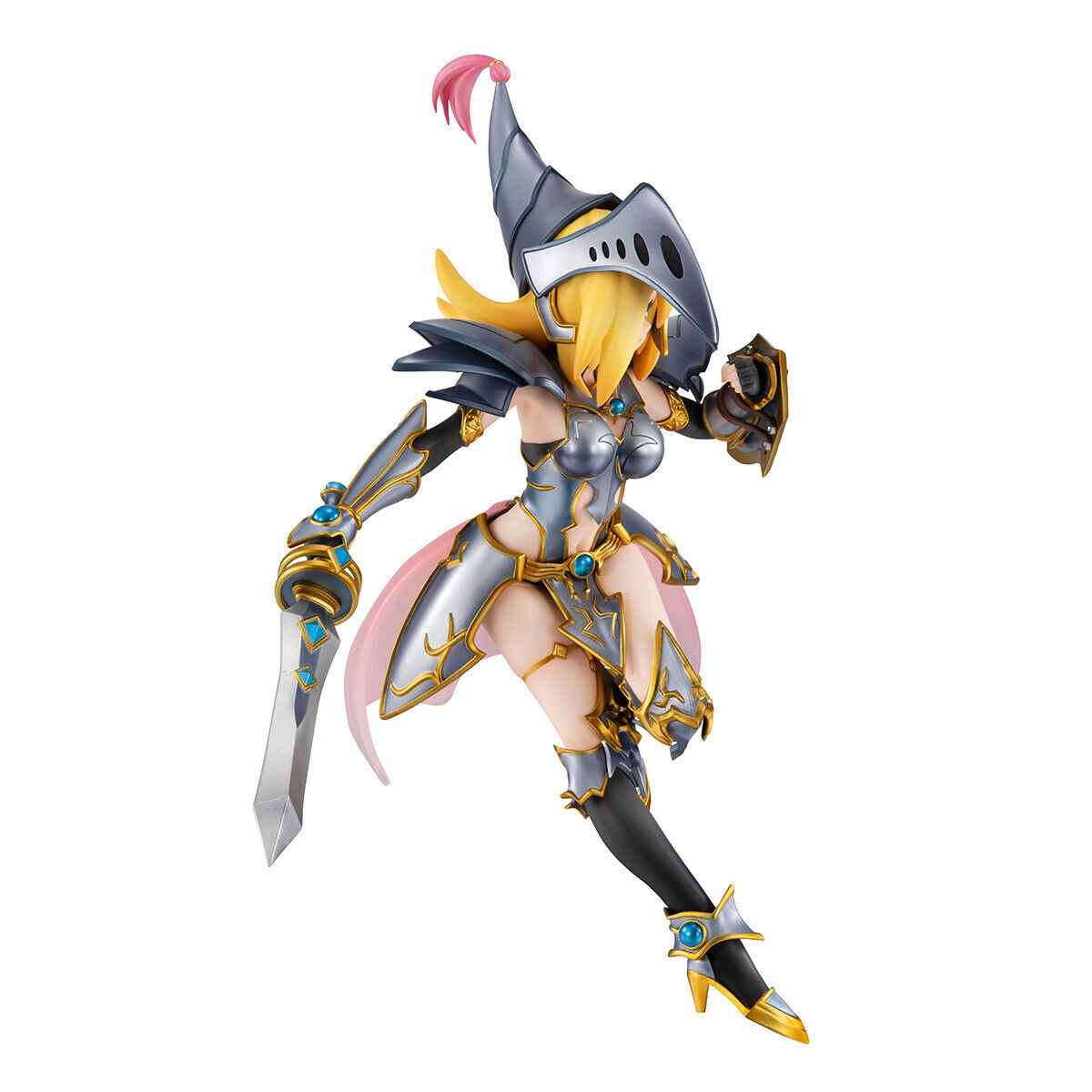 Yu-Gi-Oh! MegaHouse Duel Monsters Ryuukishi Black Magician Girl Art Works Monsters Licensed PVC Figure