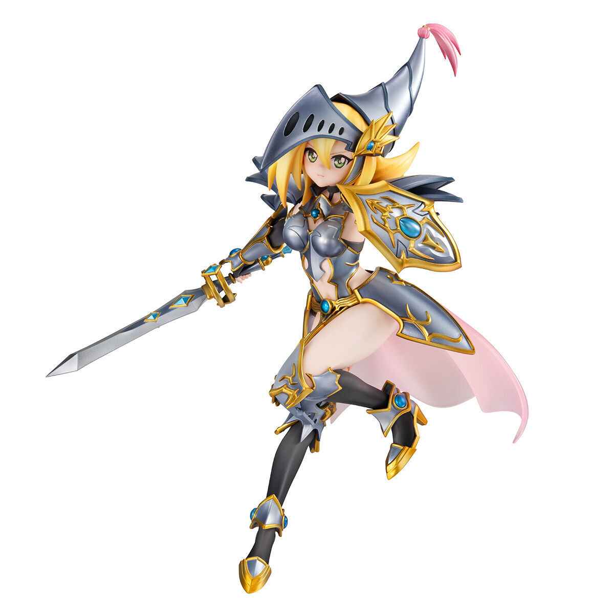 Yu-Gi-Oh! MegaHouse Duel Monsters Ryuukishi Black Magician Girl Art Works Monsters Licensed PVC Figure
