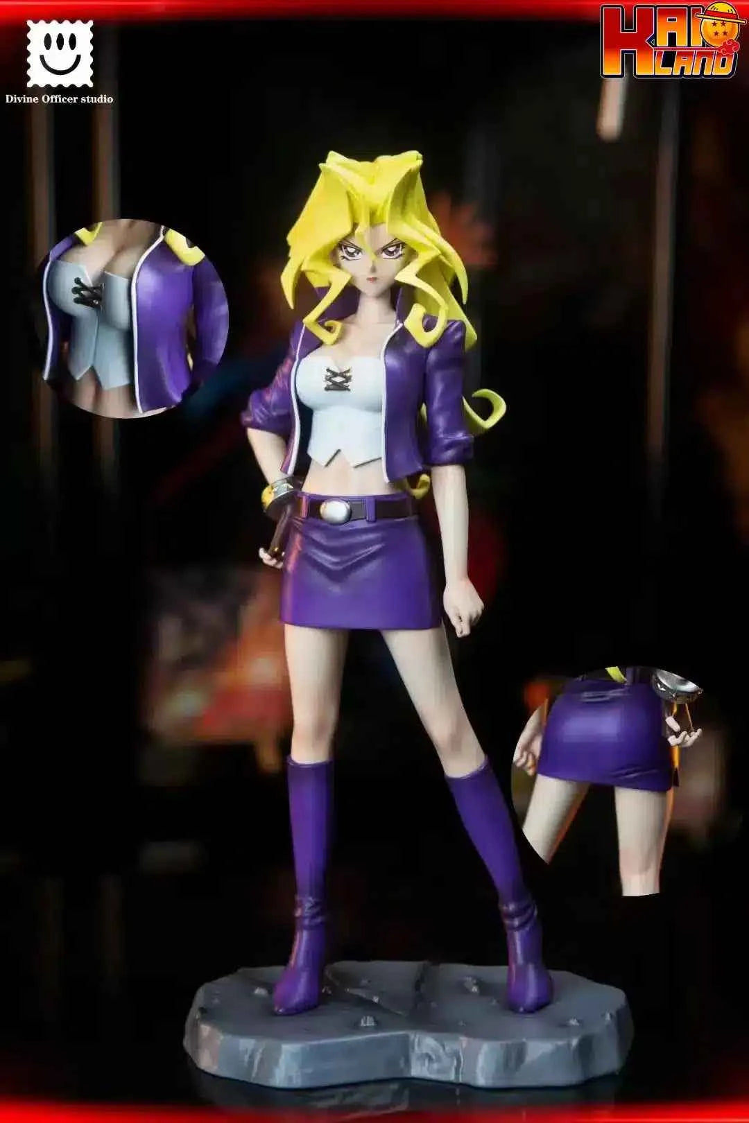 Yu-Gi-Oh! ~ Divine Officer Studio ~ Mai Valentine ~ Resin Statue - Santoryu Resins Collectors