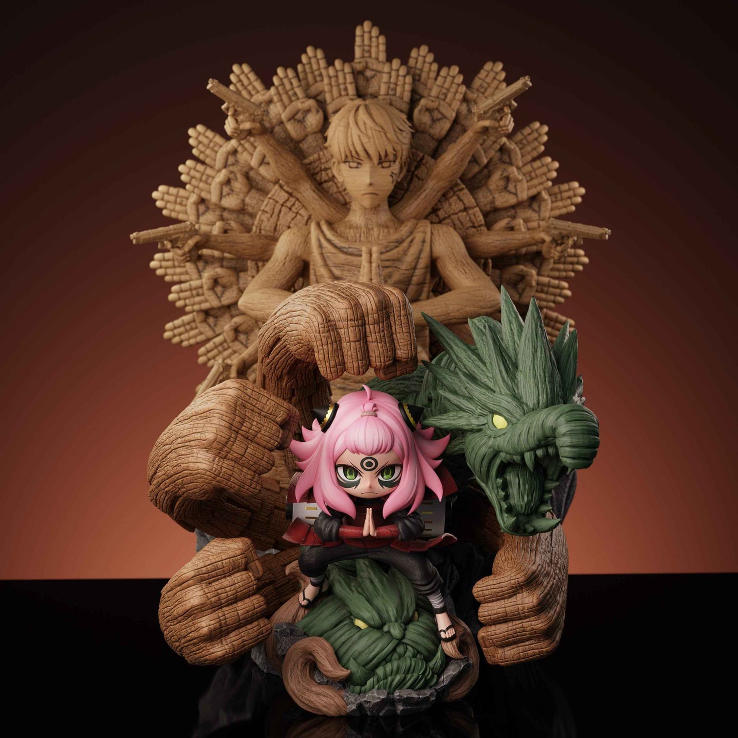 Spy x Family ~ ZH Studio ~ Anya Forger Cosplay Hashirama Senju ~ Resin Statue - Santoryu Resins Collectors