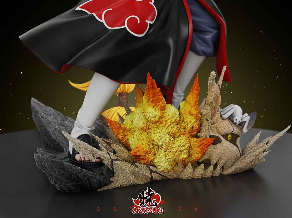 Naruto ~ Akatsuki Studio ~ Deidara ~ Resin Statue - Santoryu Resins Collectors