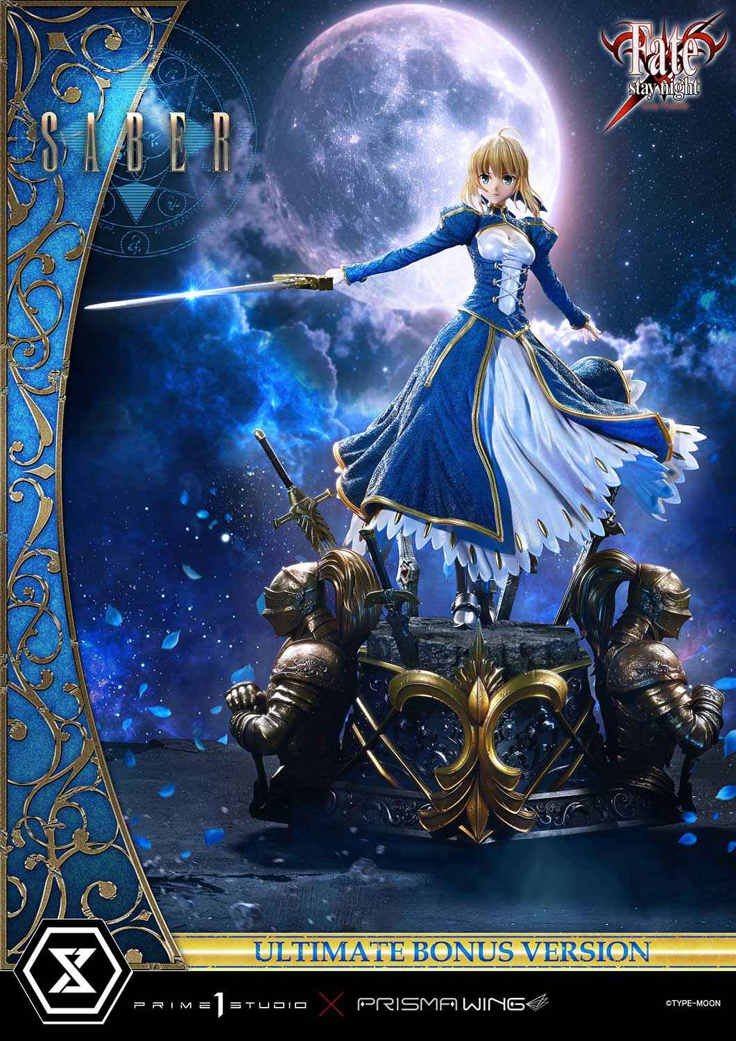 Fate/stay night ~ Prime 1 Studio ~ Saber Artoria Pendragon UPMFSN-01 UPMFSN-01UTS ~ Licensed Resin Statue - Santoryu Resins Collectors