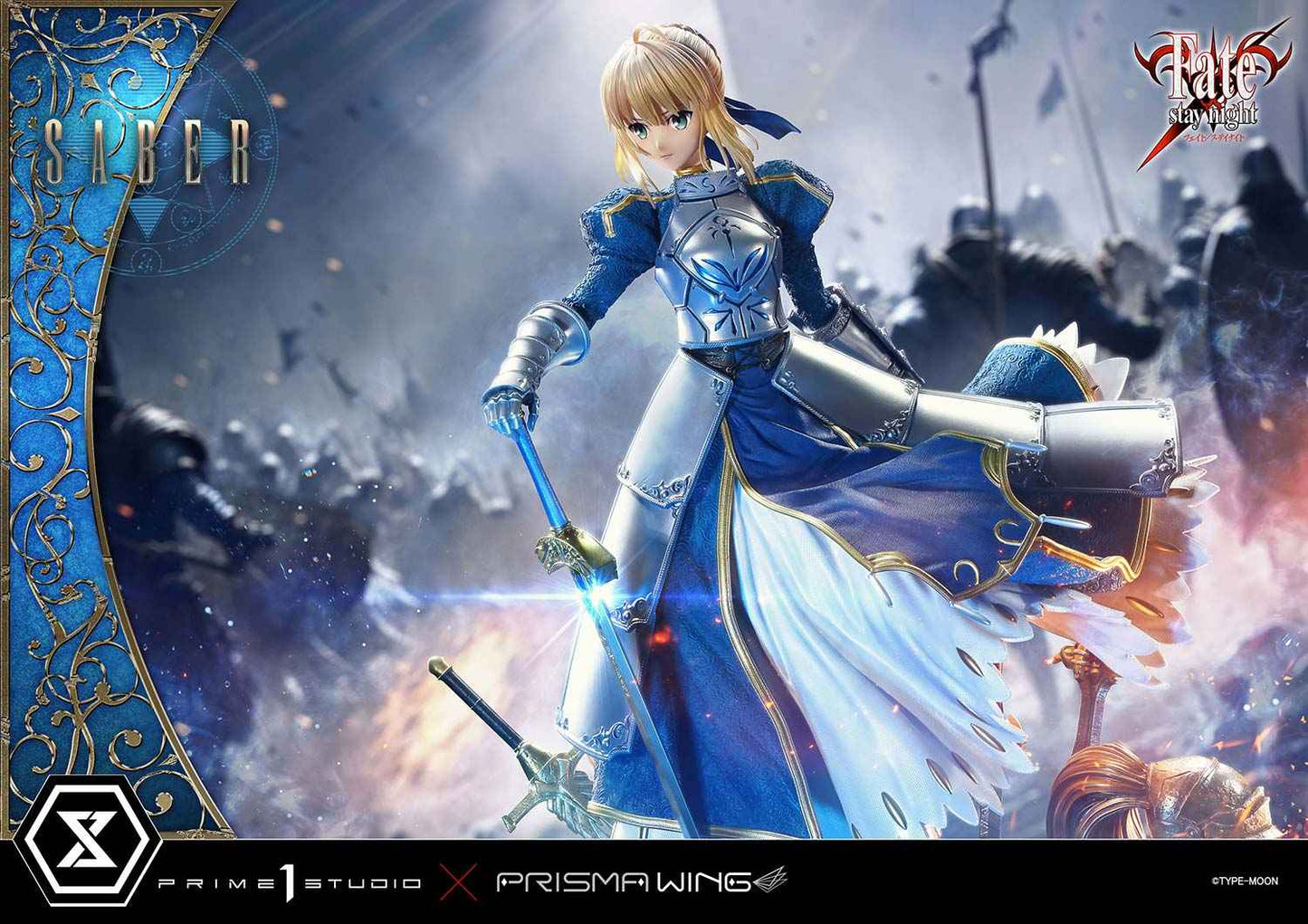 Fate/stay night ~ Prime 1 Studio ~ Saber Artoria Pendragon UPMFSN-01 UPMFSN-01UTS ~ Licensed Resin Statue - Santoryu Resins Collectors