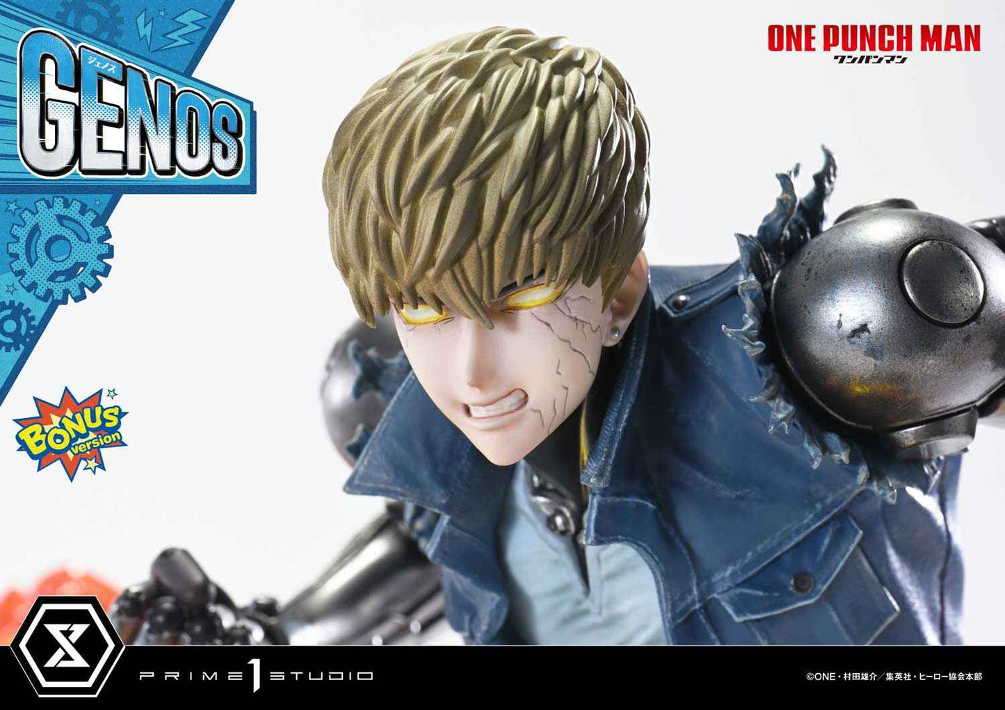 One-Punch Man ~ Prime 1 Studio ~ Genos CMOPM-01 CMOPM-01S ~ Licensed Resin Statue - Santoryu Resins Collectors