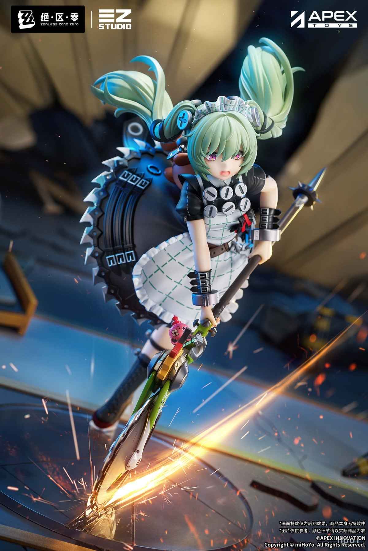 Zenless Zone Zero ~ APEX Studio ~ Corin Wickes Victoria Housekeeping Co. ~ Licensed PVC Figure - Santoryu Resins Collectors