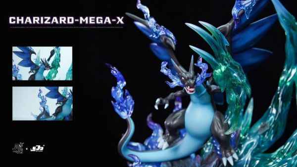 Pokémon ~ SJD Yue & Zhi Shi Studio Studio ~ Shiny Mega Charizard ~ Resin Statue - Santoryu Resins Collectors