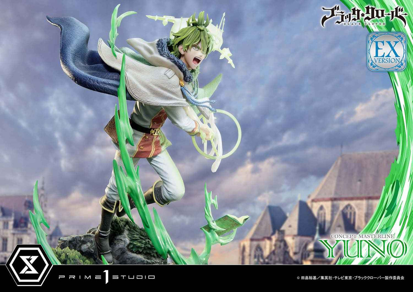 Black Clover ~ Prime 1 Studio ~ Yuno CMBC-02 CMBC-02EX CMBC-02EXS ~ Licensed Resin Statue - Santoryu Resins Collectors