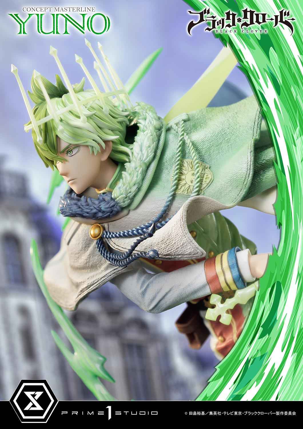 Black Clover ~ Prime 1 Studio ~ Yuno CMBC-02 CMBC-02EX CMBC-02EXS ~ Licensed Resin Statue - Santoryu Resins Collectors