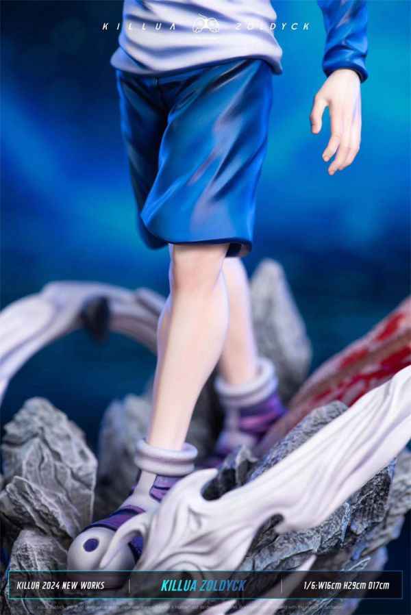 Hunter x Hunter ~ PG Studio ~ Killua Zoldyck V3 ~ Resin Statue - Santoryu Resins Collectors