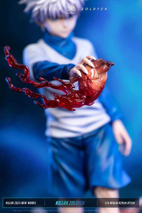 Hunter x Hunter ~ PG Studio ~ Killua Zoldyck V3 ~ Resin Statue - Santoryu Resins Collectors