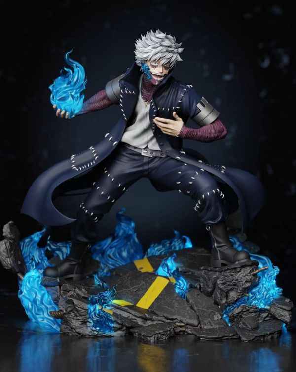 My Hero Academia ~ Héroe Collectibles Studio ~ Dabi ~ Resin Statue - Santoryu Resins Collectors