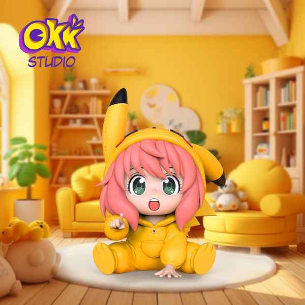Spy x Family ~ OKK Studio ~ Anya Forger Cosplay Pikachu ~ Resin Statue - Santoryu Resins Collectors