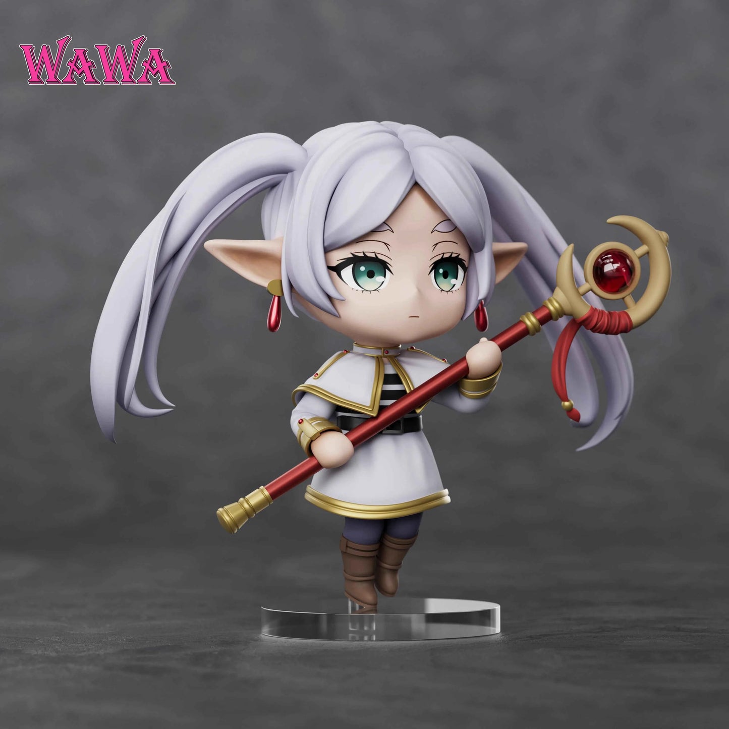 Frieren: Beyond Journey's End ~ WAWA Studio ~ "Chibi" Frieren ~ Resin Statue - Santoryu Resins Collectors