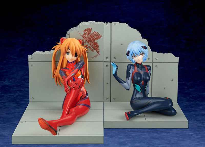 Neon Genesis Evangelion ~ Bell Fine Studio ~ Soryu Asuka Langley & Ayanami Rei ~ Licensed PVC Statue - Santoryu Resins Collectors