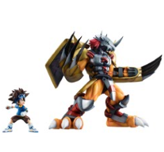 Digimon MegaHouse Precious G.E.M. Series WarGreymon & Taichi Yagami Licensed PVC Figure
