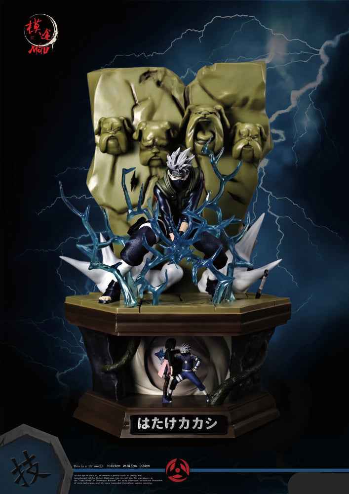 Naruto ~ MoTu Studio ~ Kakashi Hatake ~ Resin Statue - Santoryu Resins Collectors